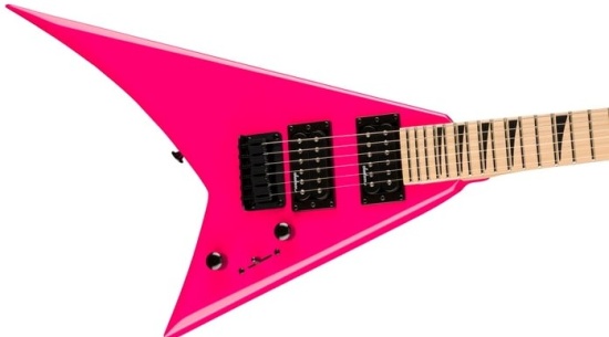 Jackson JS Series Rhoads Minion JS1X, Neon Pink