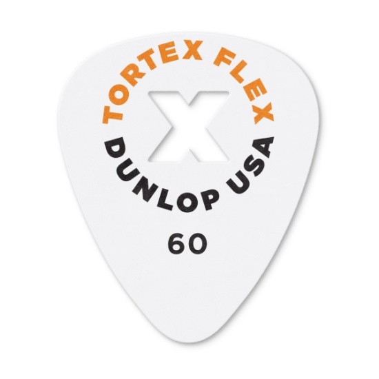 Jim Dunlop Tortex Flex X Pick .60mm, 12 Pack