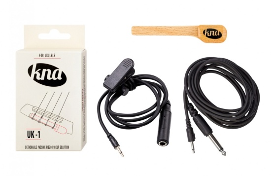 KNA UK-1 Portable Bridge Mounted Passive Piezo Pickup for Ukulele