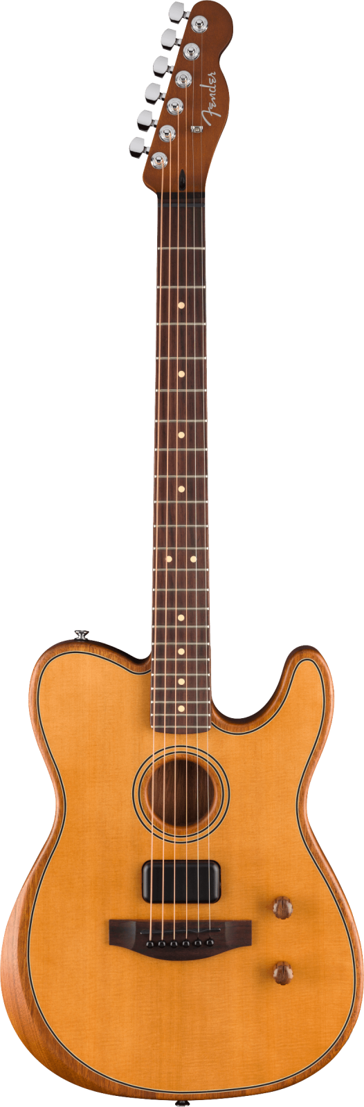 Fender Acoustasonic Standard Telecaster, Aged Natural