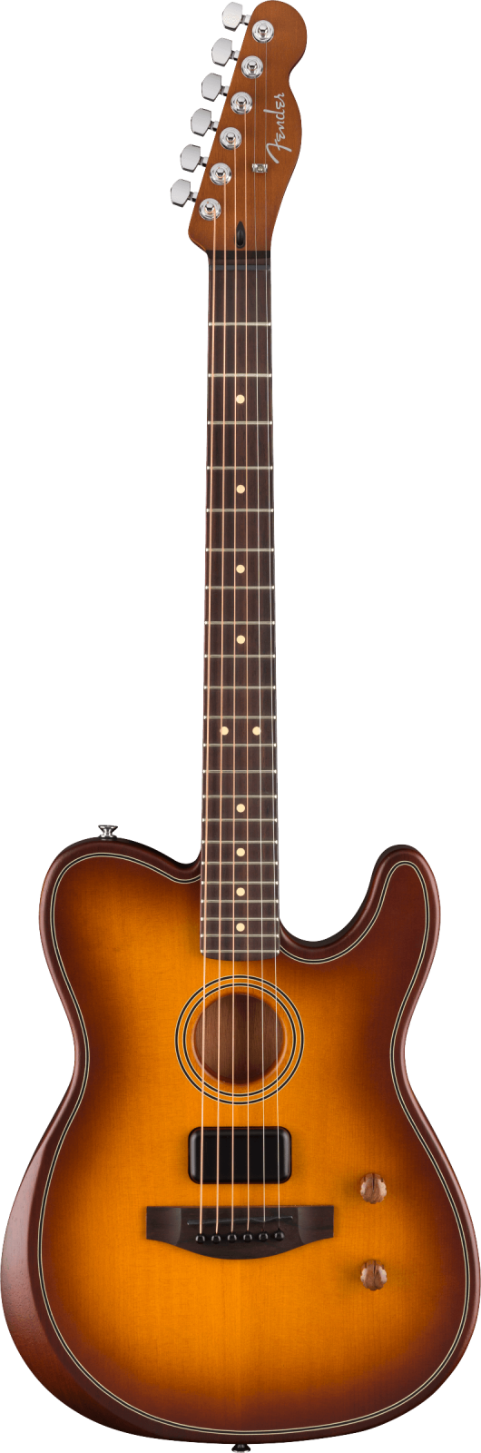 Fender Acoustasonic Standard Telecaster, Honey-Burst