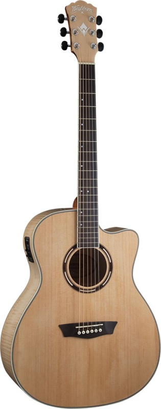 Washburn Apprentice Series AG40CE Electro Acoustic, Natural