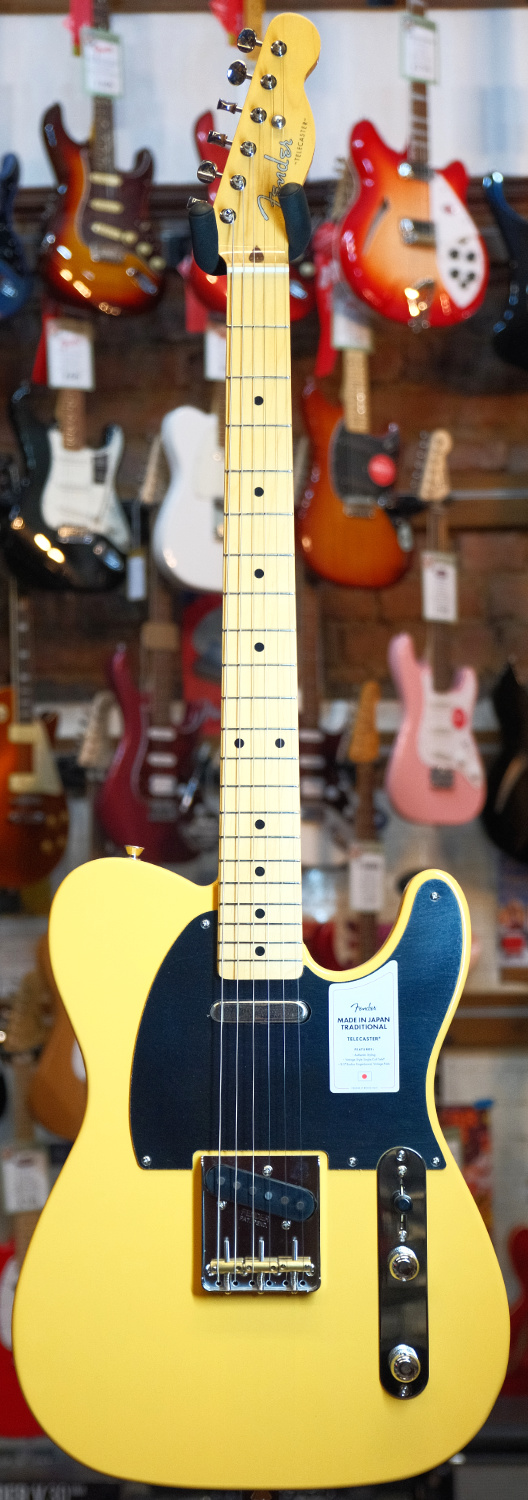 Fender Made in Japan Traditional 50s Telecaster, Maple Fingerboard, Butterscotch Blonde