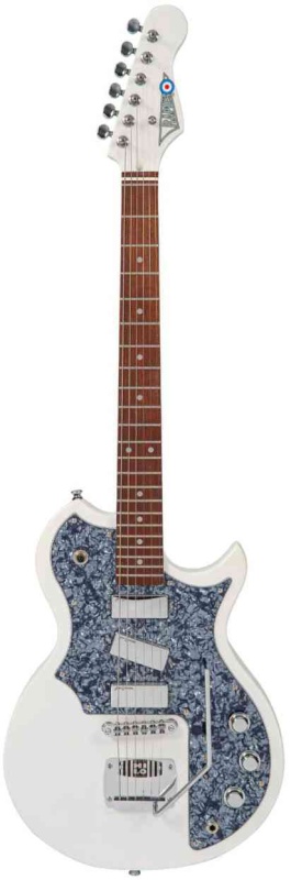 Rapier Deluxe Electric Guitar, Arctic White