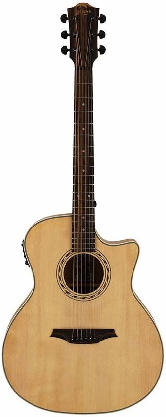 Bromo Tahoma Series BAT2CE Electro-Acoustic Grand Auditorium Cutaway