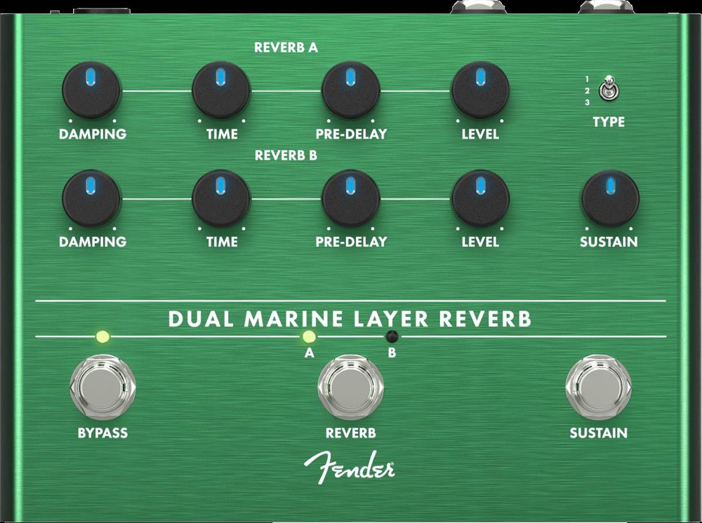 Fender Dual Marine Layer Reverb Pedal - jimmyegypt.co.uk