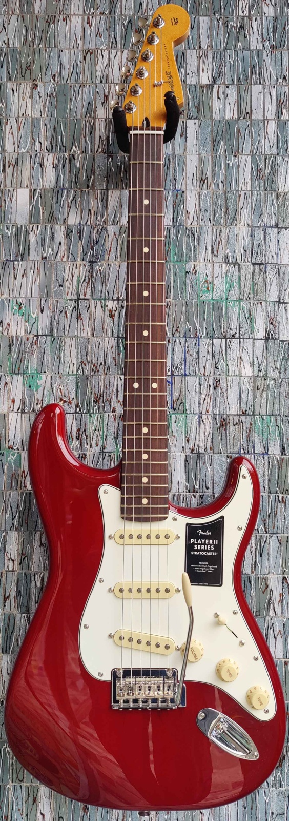 Fender Player II Stratocaster, Rosewood Fingerboard, Transparent Cherry Burst