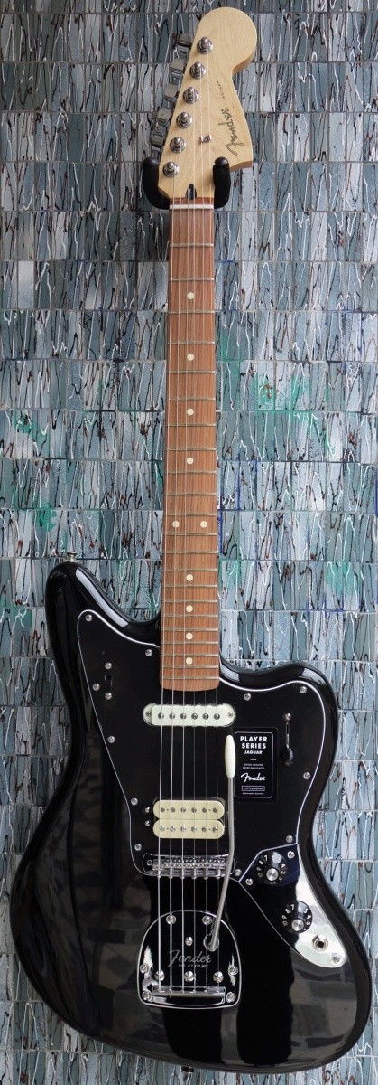Fender Player Jaguar, Pau Ferro Fingerboard, Black - jimmyegypt.co.uk