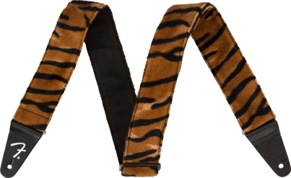 Fender Wild Animal Print Strap, Tiger, 2''