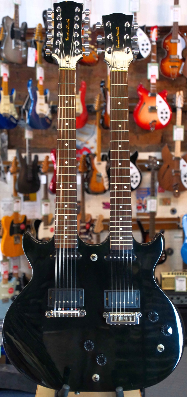 Gordon Smith Double Neck, Black (Pre-Owned)