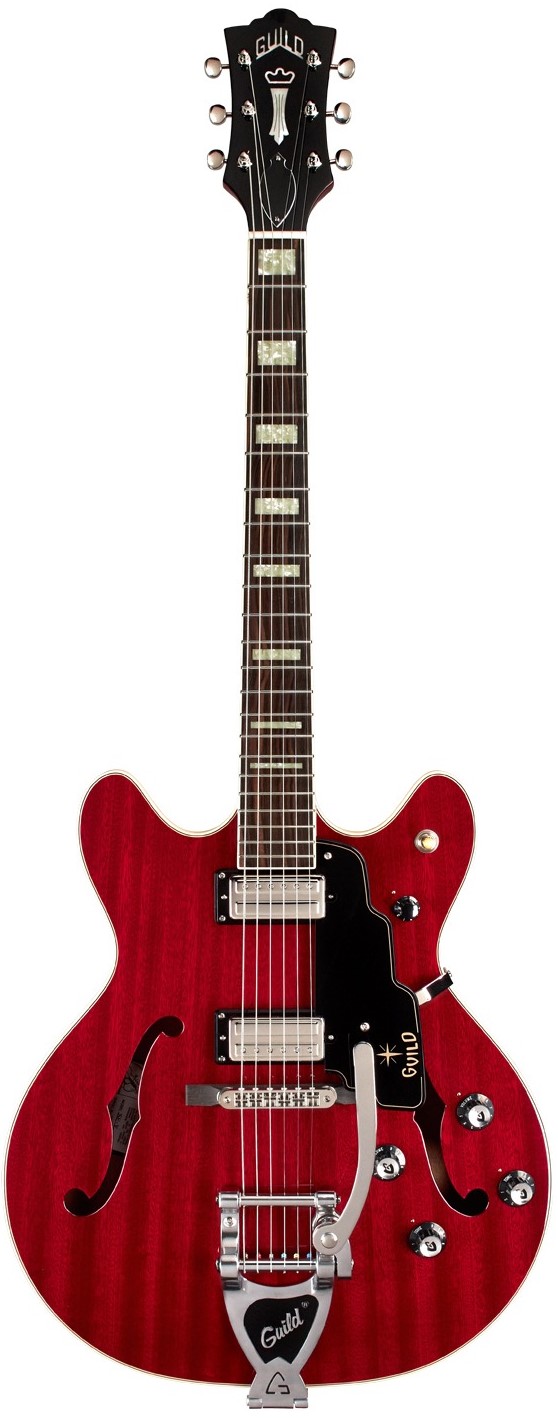 Guild Starfire V Double Cut, Cherry Red