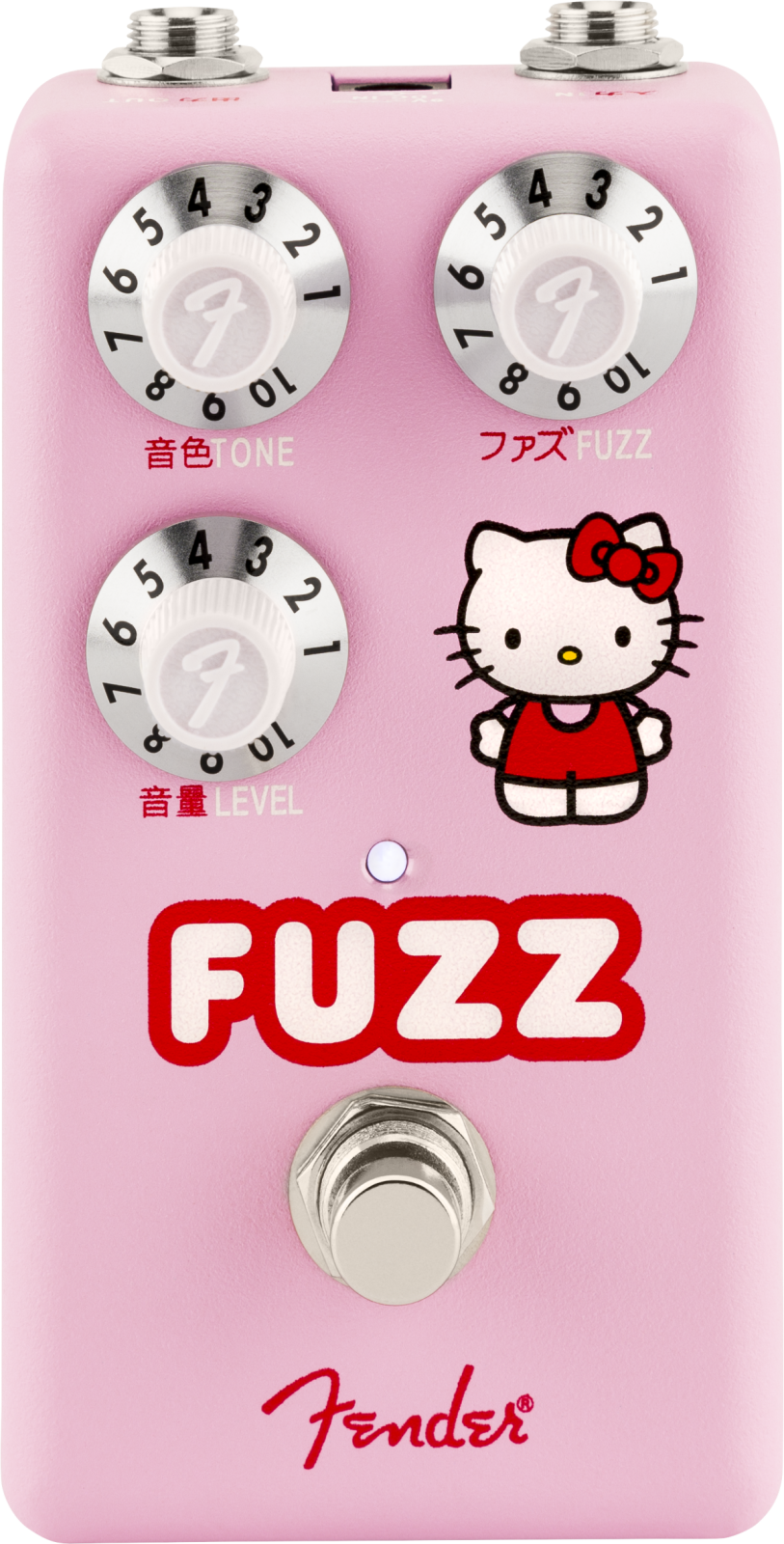 Fender X Hello Kitty Pink Fuzz Pedal