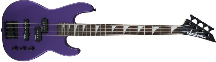 Jackson  JS Series Concert Bass Minion JS1X, Pavo Purple