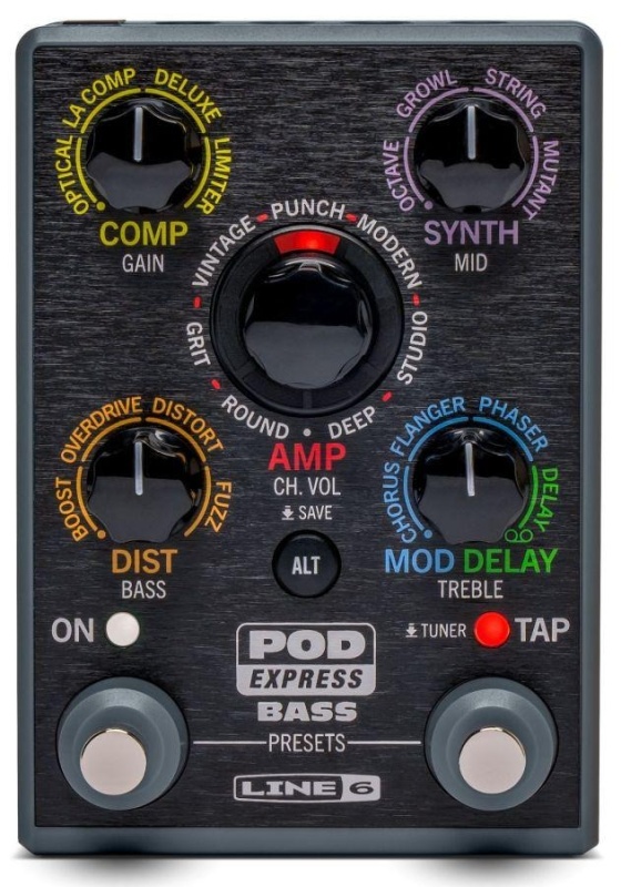 Line 6 POD Express Bass Guitar Multi Effects