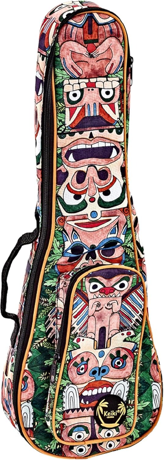 Ortega Keiki Designer Series Totem Ukulele Bag, Soprano