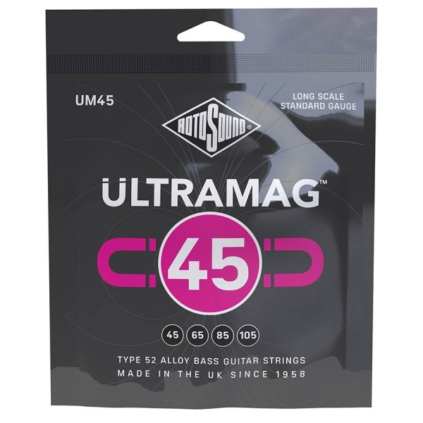 Rotosound Ultramag 45-105 Type 52 Alloy Bass Guitar Strings