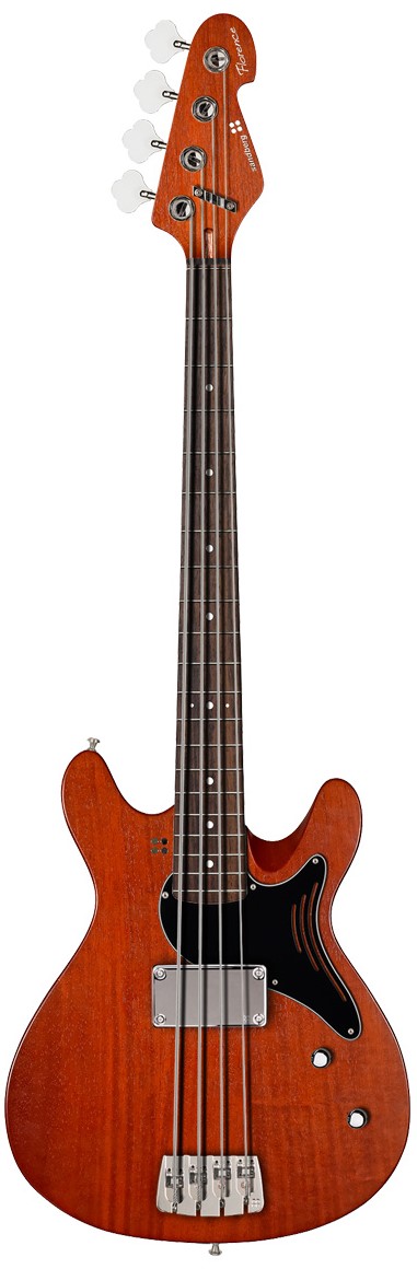 Sandberg Florence 4-String Short Scale Bass, Mahogany