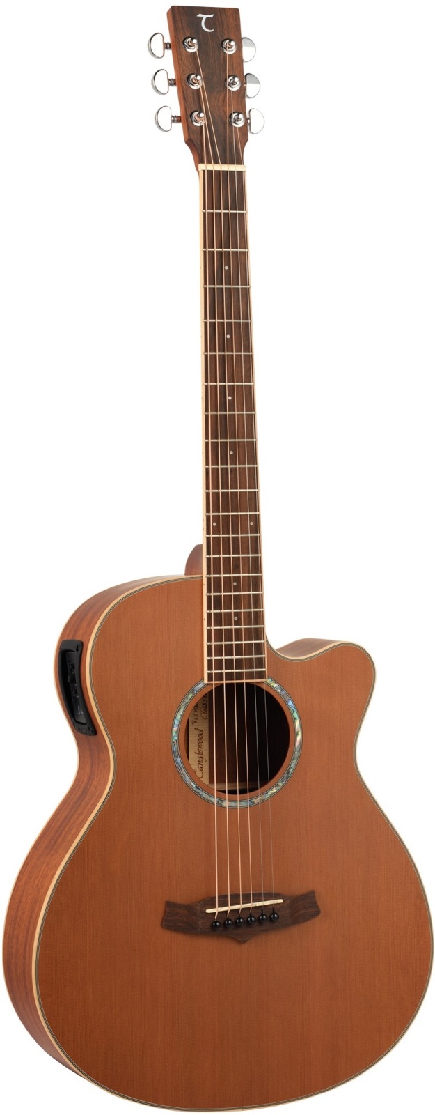 Tanglewood Sundance Classic Series TSC4CE Electro-Acoustic Super Folk Cutaway with LR Baggs Stage Pro Element