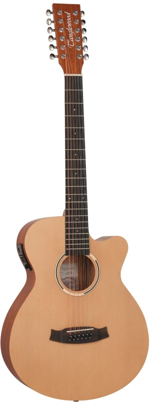 Tanglewood TR412CE Roadster II Series Electro-Acoustic 12 String Super Folk Cutaway