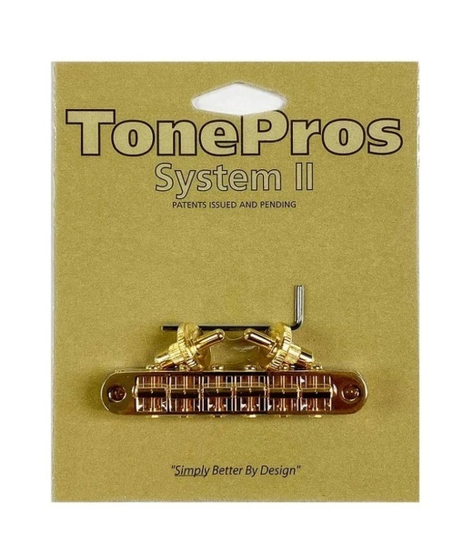 Tonepros T3BP-G System II Bridge Gold