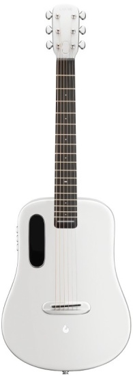 LAVA ME Air Carbon Fibre Electro-Acoustic Smart Guitar, Silver