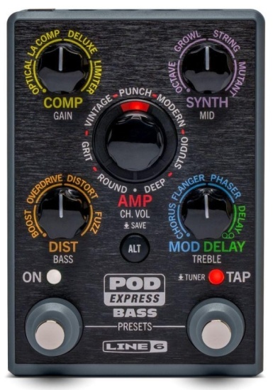 Line 6 POD Express Bass Guitar Multi Effects