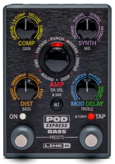 Line 6 POD Express Ultra-Portable Bass Amp and Multi-Effects Processor