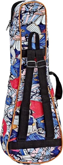 Ortega Keiki Designer Series Samurai Ukulele Bag, Concert