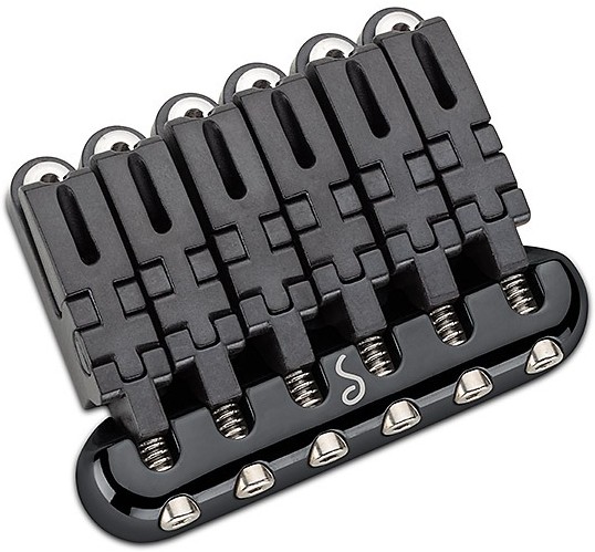 Schaller Hannes 6-string Bridge, Black