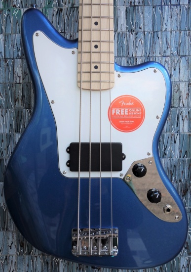 Squier Affinity Series Jaguar Bass H, Maple Fingerboard, White