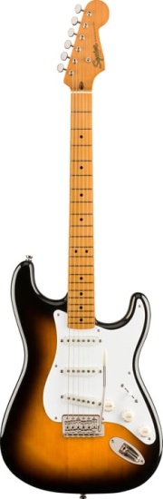 Squier Classic Vibe '50s Stratocaster, Maple Fingerboard, 2-Color Sunburst