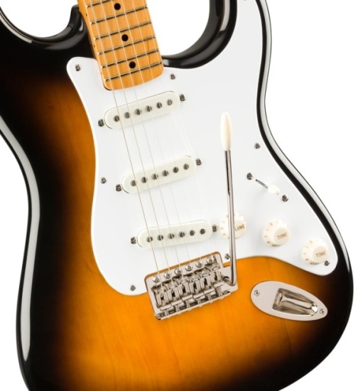 Squier Classic Vibe '50s Stratocaster, Maple Fingerboard, 2-Color Sunburst