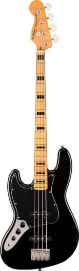 Squier Classic Vibe '70s Jazz Bass Left-Handed, Maple Fingerboard, Black