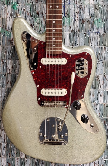 Squier FSR Classic Vibe '60s Jaguar, Matching Headstock, Silver