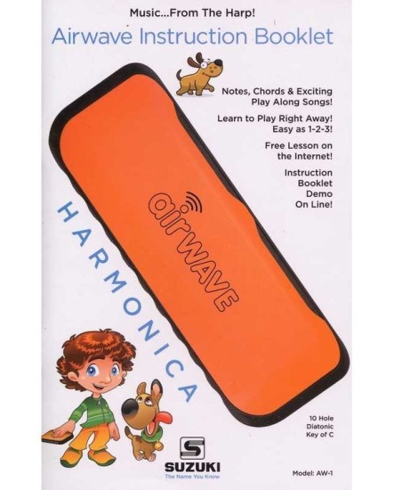 Suzuki Airwave Harmonica Pack, Orange