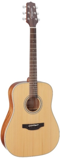 Takamine G Series GD20 Acoustic Dreadnought, Natural Satin