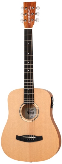 Tanglewood Roadster II Series TR2E Left-Handed Electro-Acoustic Travel Guitar