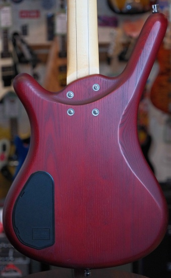 Warwick 2020 Rockbass Corvette $$, Burgundy Red Transparent Satin (Pre-Owned)