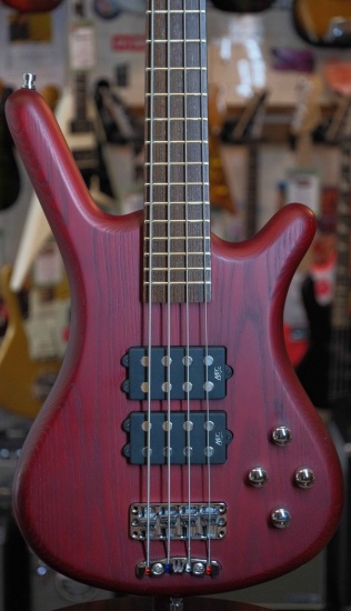 Warwick 2020 Rockbass Corvette $$, Burgundy Red Transparent Satin (Pre-Owned)