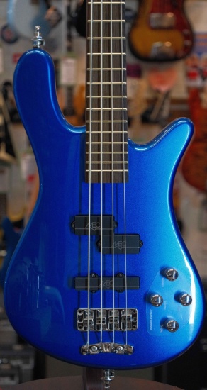 Warwick RockBass Streamer LX, 4-String, Metallic Blue High Polish