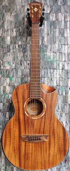 Washburn Comfort Series G-Mini 55 Koa with Bevel