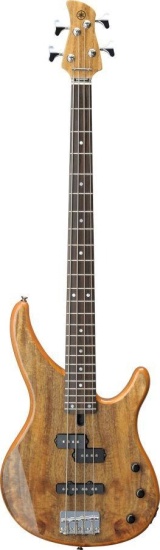 Yamaha TRBX174 Exotic Wood 4-String Bass, Natural